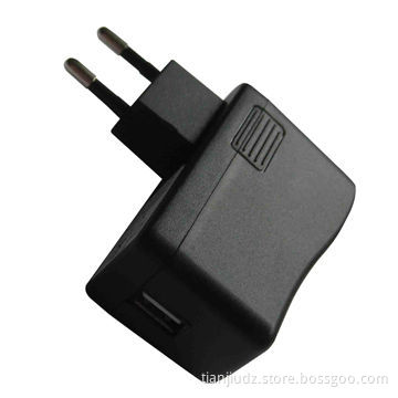 5V/2A USB Wall Mount AC Power Adapter, 100 to 240V AC, 50/60Hz, 0.5A Maximum Input
